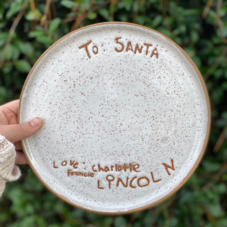 Custom To Santa Plates